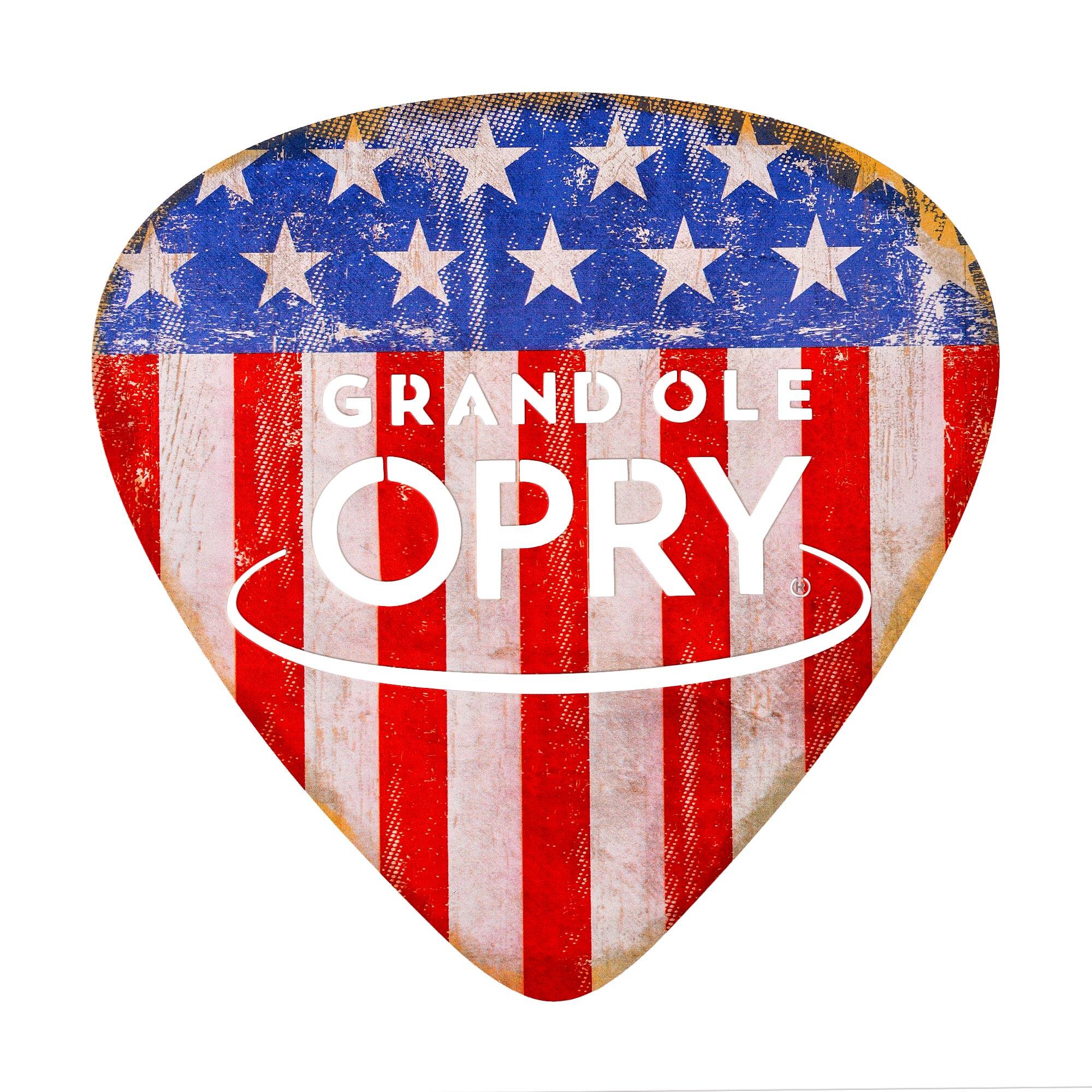 American Art Decor Grand Ole Opry Laser Cut Guitar Pick Plaque - 20" x 20"